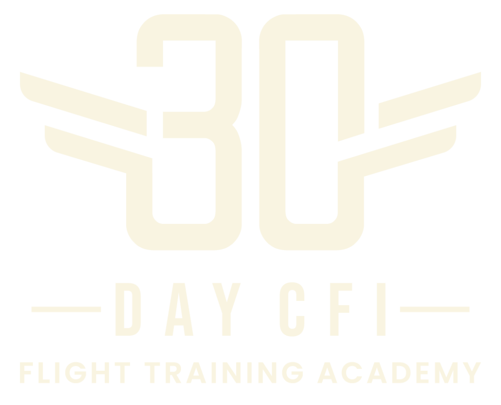 30 Day CFI Flight Training Academy