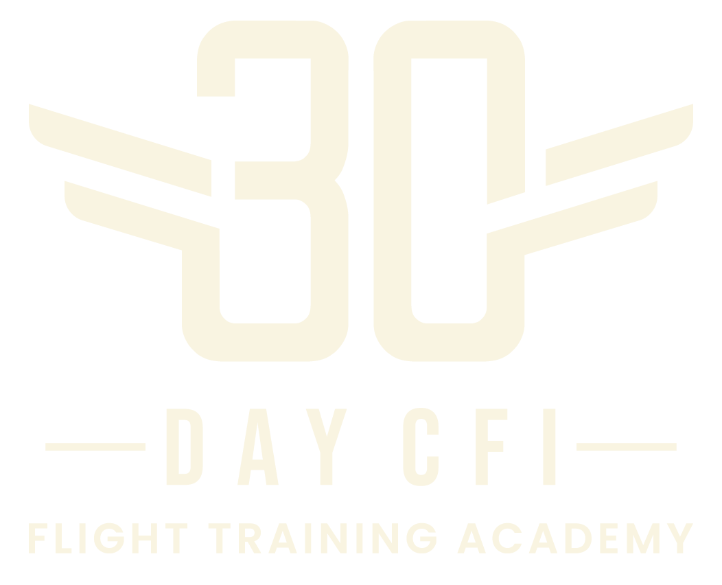 30 Day CFI Flight Training Academy
